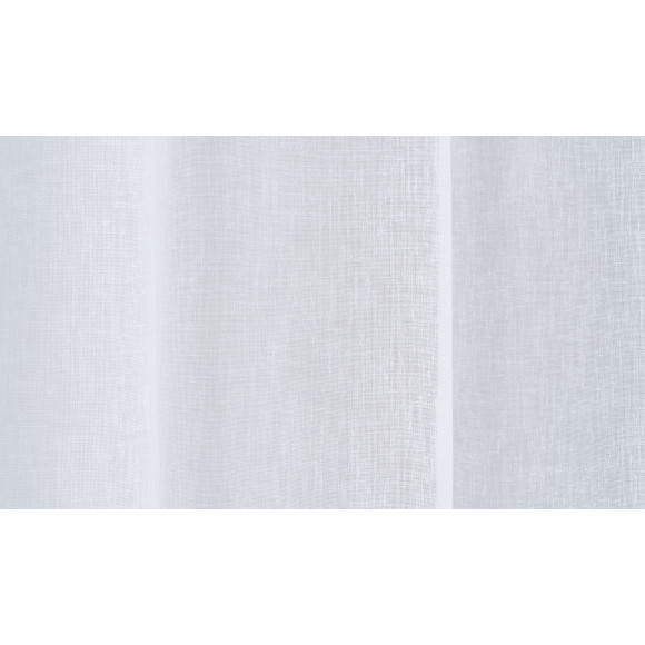Firana z taśmą PLAIN CHIC 140x270 biały